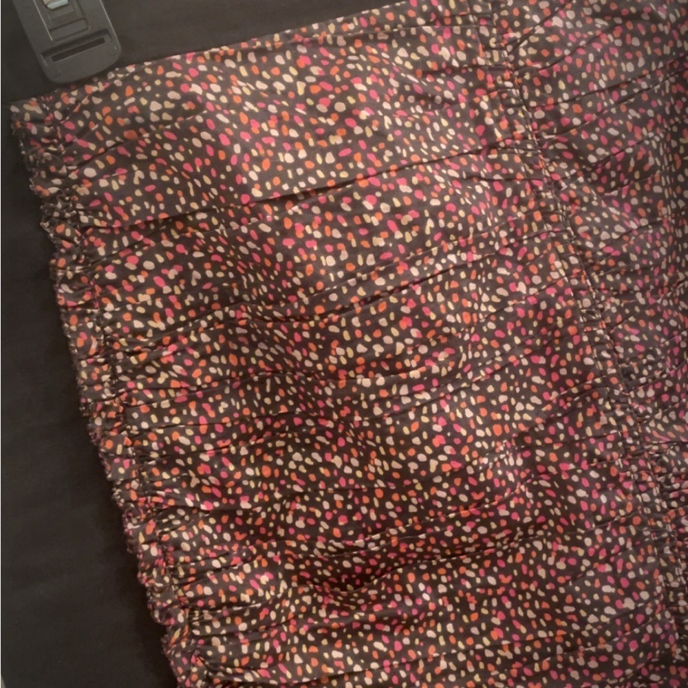 J. Crew Black and Multicolored Patterned Skirt - Picture 3 of 5